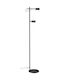 Domoletti LED Floor Lamp Black