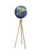 Troika English Globe with a Diameter of 43 cm Blue