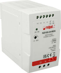 Relpol IP20 LED Power Supply 96W with 24V Output Voltage Relpol IP20 LED Power Supply 96W with 24V Output Voltage