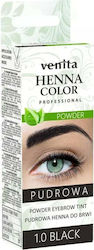 Venita Henna Tint for Eyebrows Black 4g Venita Henna Tint for Eyebrows Black 4g