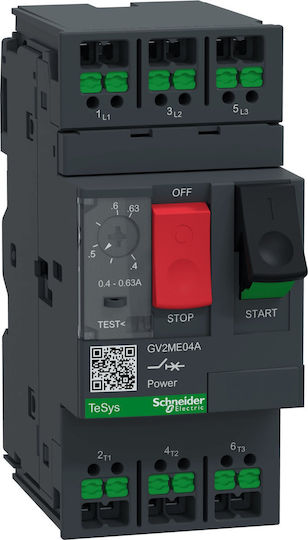 Schneider Electric Αυτόματη Ασφάλεια 63A Τριπολική AC