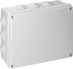 Orno Outdoor Mounting Waterproof Junction Box IP65 in Grey Colour Orno Outdoor Mounting Waterproof Junction Box IP65 in Grey Colour