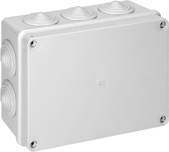 Orno Outdoor Mounting Waterproof Junction Box IP65 in Grey Colour
