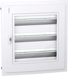 Schneider Electric Electrical Panel Flush Mounted 3 Rows 24 Elements Schneider Electric Electrical Panel Flush Mounted 3 Rows 24 Elements