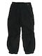 Kinder-Cargohose Schwarz