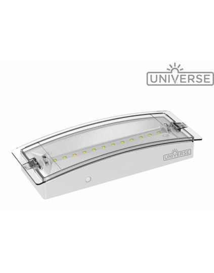 Universe Rechargeable LED Emergency Light with Battery Power Source