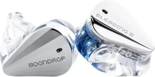 In-Ear Headphones In Ear with Hybrid Drivers and 3.5mm Silver 1390168
