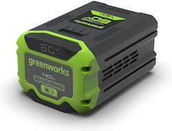 Greenworks 60-V-Werkzeugakku mit einer Kapazität von 4 Ah Greenworks 60-V-Werkzeugakku mit einer Kapazität von 4 Ah