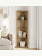 Corner Bookcase Artisan Oak 31.5x31x130 cm