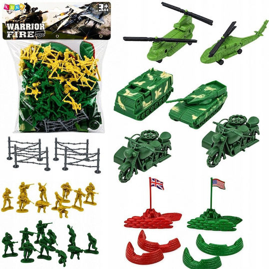 Lean Toys Set militar pentru copii de la 3 ani
