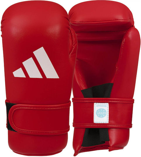 adidas Wako Boxing Gloves for Competition Red