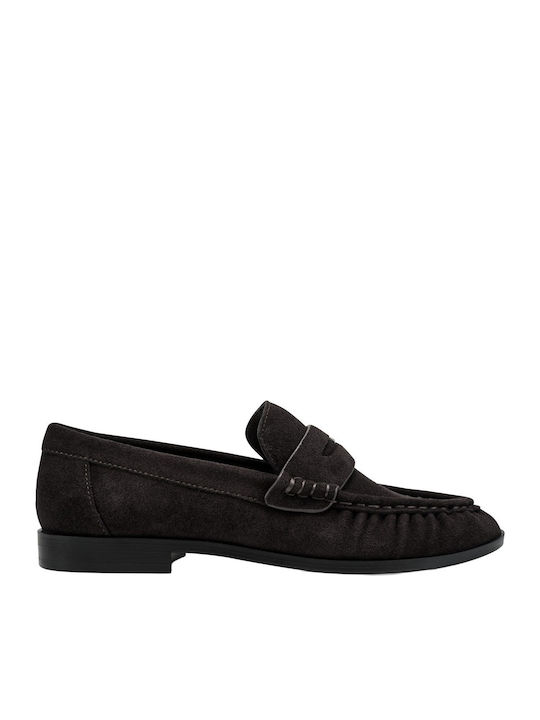DKNY Dawes Leather Women's Loafers in Brown