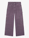 Houck Дамски Панталон от Текстил с Широка Кройка Vintage Violet