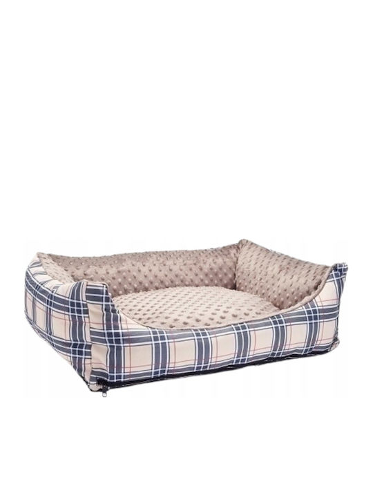 Bimbay Stripe Canapea Pat pentru Câini Bej 165x50 cm