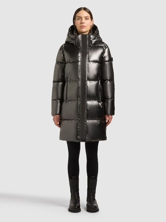 Khujo Women's Winter Jacket Dark Grey