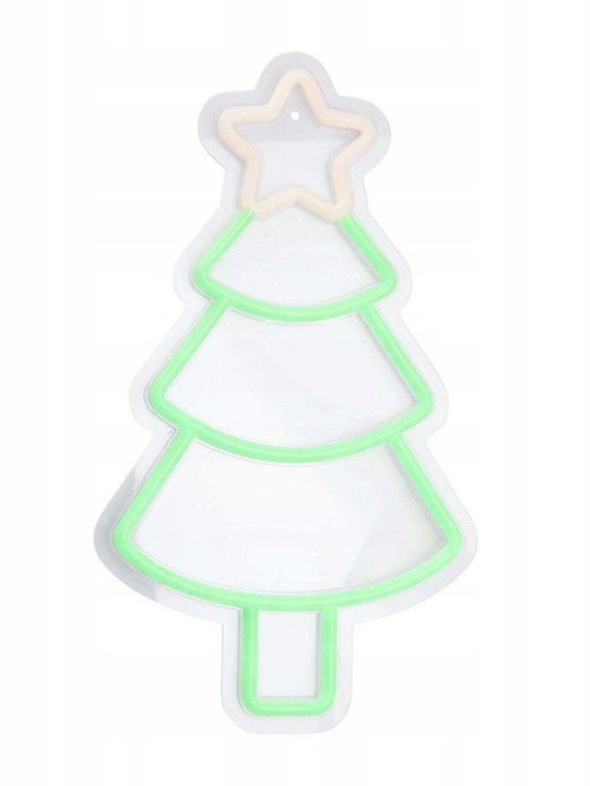 Weihnachtsdekoration Home Styling Collection Weihnachtsschild LED-Neon 23 x 22 cm Weihnachtsdekoration Home Styling Collection Weihnachtsschild LED-Neon 23 x 22 cm