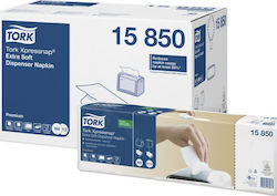 Tork Premium-Spenderservietten 2-lagig Weiß Tork Premium-Spenderservietten 2-lagig Weiß
