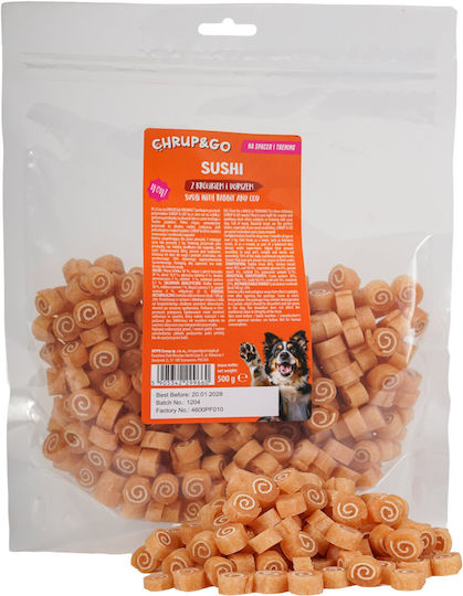 Chrup&go Лакомство за кучета със Заек, Зайче, Треска, Месо, Пилешко месо и Картофи 500 г