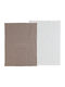 Ladelle Kitchen Towel in Brown 50x70cm 2 Pieces