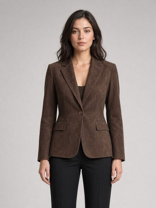 Namaste Damenblazer Brown