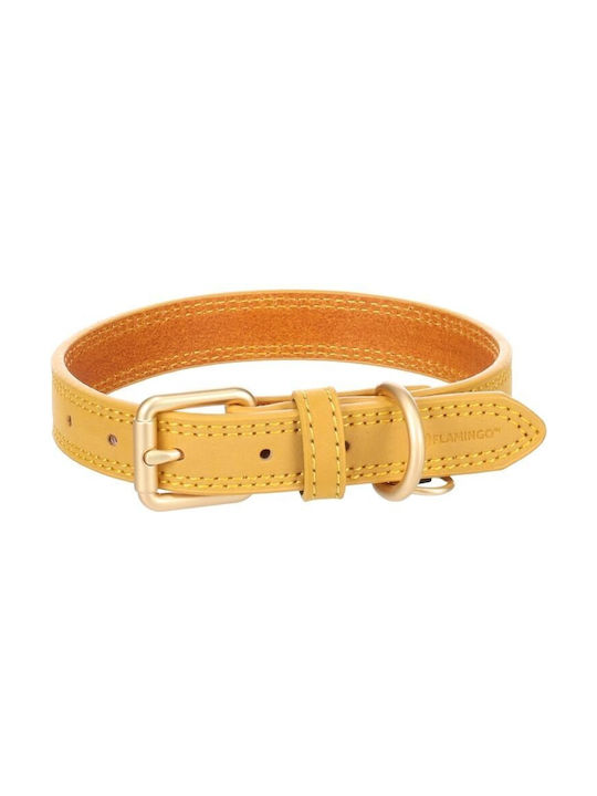 Flamingo Virginia Κολάρο Σκύλου σε Κίτρινο χρώμα 31 - 39cm