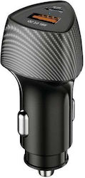Moshi Φορτιστής Αυτοκινήτου με Θύρες 1xUSB-A 1xType-C Moshi Φορτιστής Αυτοκινήτου με Θύρες 1xUSB-A 1xType-C