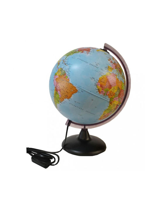 Imperial Globus 25 cm Beleuchtet Politisch-Geophysikalisch Diakakis