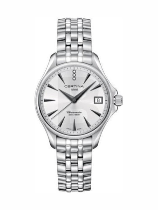 Certina Women's Battery-Powered Watch with Silver Metal Bracelet Certina Women's Battery-Powered Watch with Silver Metal Bracelet