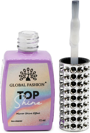 Top Shine Топ Лак / База за Полуперманентни Лакове 12ml 02