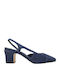 Suede Heels Navy