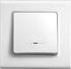 Viko Recessed Wall Switch One-Way Without Frame White