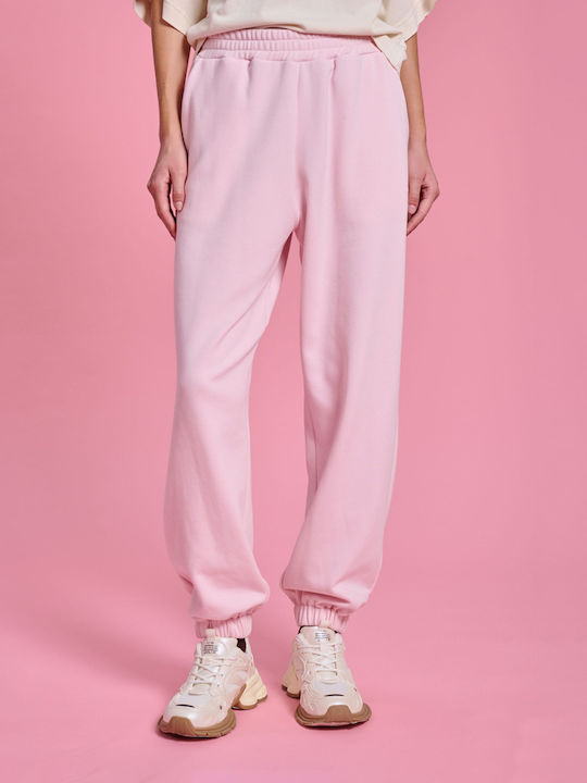 Project Soma X Barbie Jogginghose aus Fleece Rosa