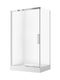 Cersanit Shower Cabin with Sliding Door 120x90x200cm Chrome
