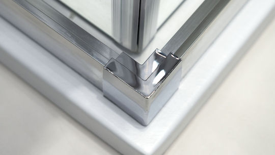 Deante Καμπίνα Ντουζιέρας με Συρόμενη Πόρτα 80x80cm Clear Glass 5908322031908