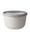 Rosti Mepal Plastic White Lunch Box 1lt