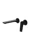 Hydroland Retro Waschbeckenarmatur Schwarze