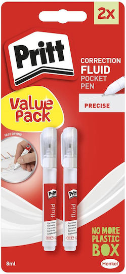Pritt Διορθωτικό Υγρό Στυλό 2 X 8ml Blister