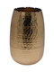 Lumarko Decorative Metal Gold Vase 18xH29cm