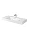 Cersanit Lavoar Ceramic Pe Blat cu Baterie 100x45cm Alb