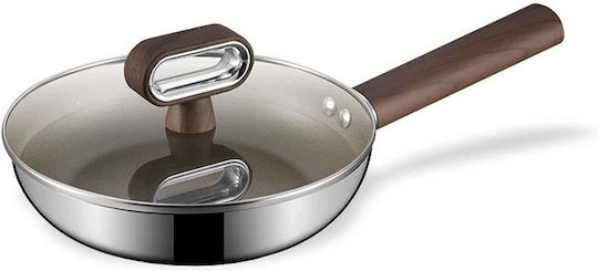 Maestro Aluminum Pan with Lid 26cm