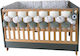 Catriss Braided Crib Bumper for Inside Green