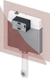 Tece Built-in Plastic Toilet Flush Rectangular Low Pressure
