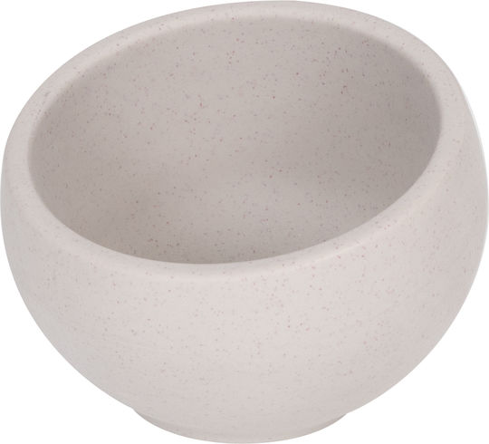 e-exoplismos Orb Round Melamine Serving Bowl Grey with 8 cm Diameter