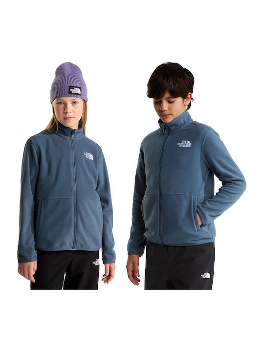 The North Face Kids Blue Glacier Fleece Jacket
