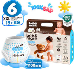 bébémarc No. 6 για 15+kg 38τμχ bébémarc No. 6 για 15+kg 38τμχ