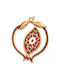Adorex Talisman Norocos Rodie Roșie 5.3x6.5cm