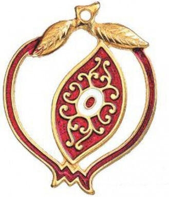 Adorex Talisman Norocos Rodie Roșie 5.3x6.5cm