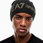 Emporio Armani Unisex-Strickmütze in Schwarz