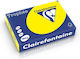 Clairefontaine A4 Cardstock 160 G/m² Intense Color 250 Sheets Ream Intense Yellow