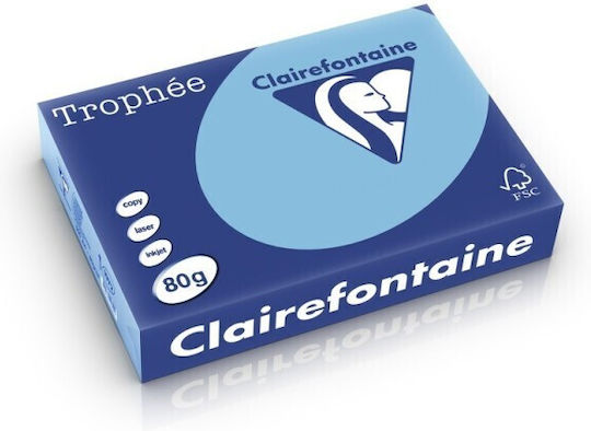 Clairefontaine A4 Хартия 80 г/м² Бледолилава 500 Листа Римова Опаковка
